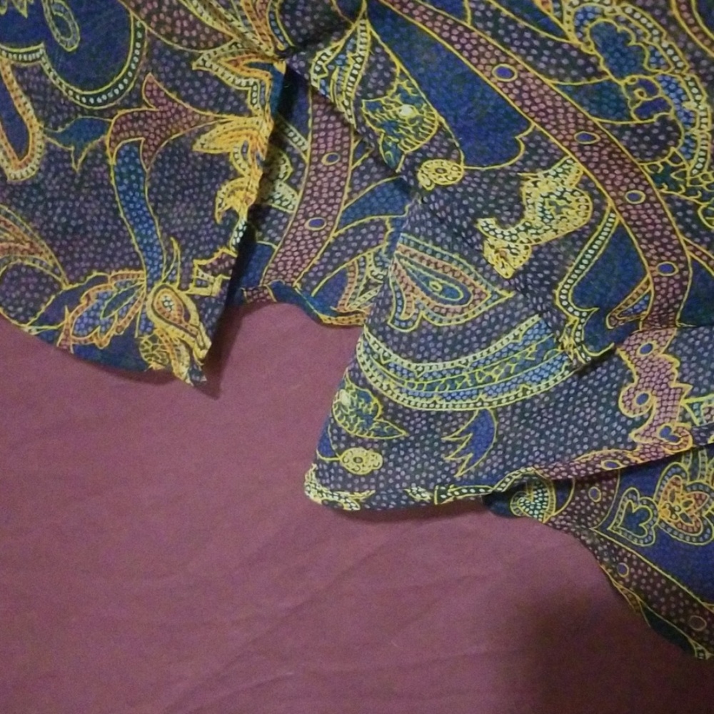 Ladies Plus Size Multi Color Blouse - image 4